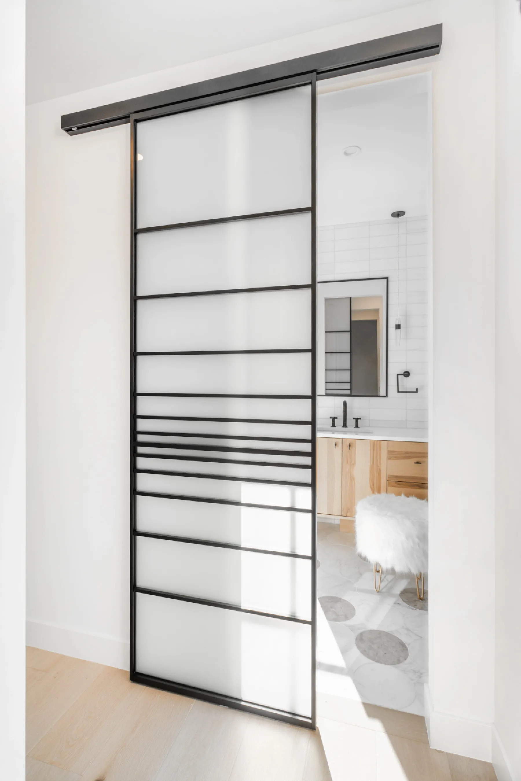 Wall-sliding doors