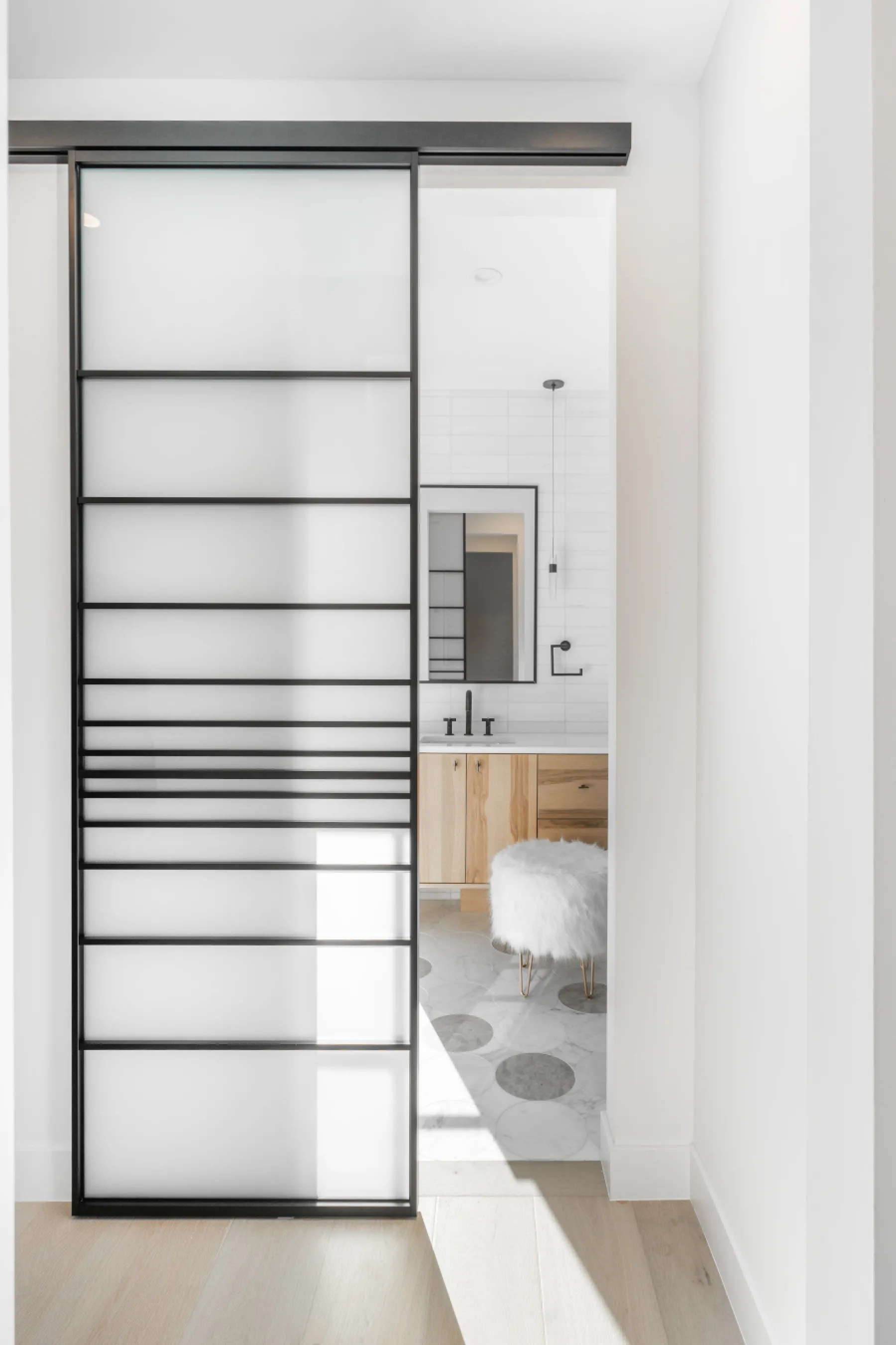 Wall-sliding doors