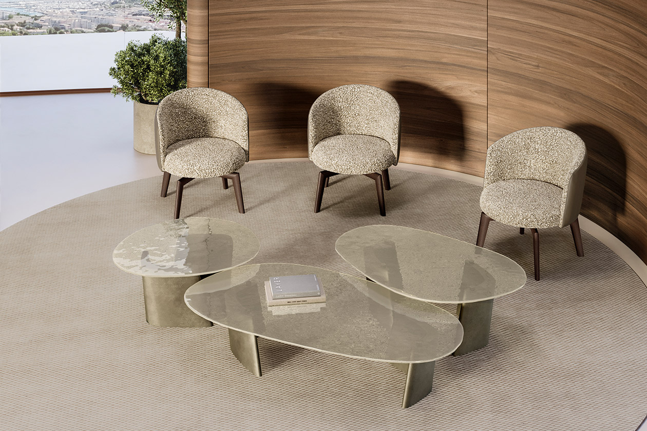 ACHILLE LOW top glass Stone