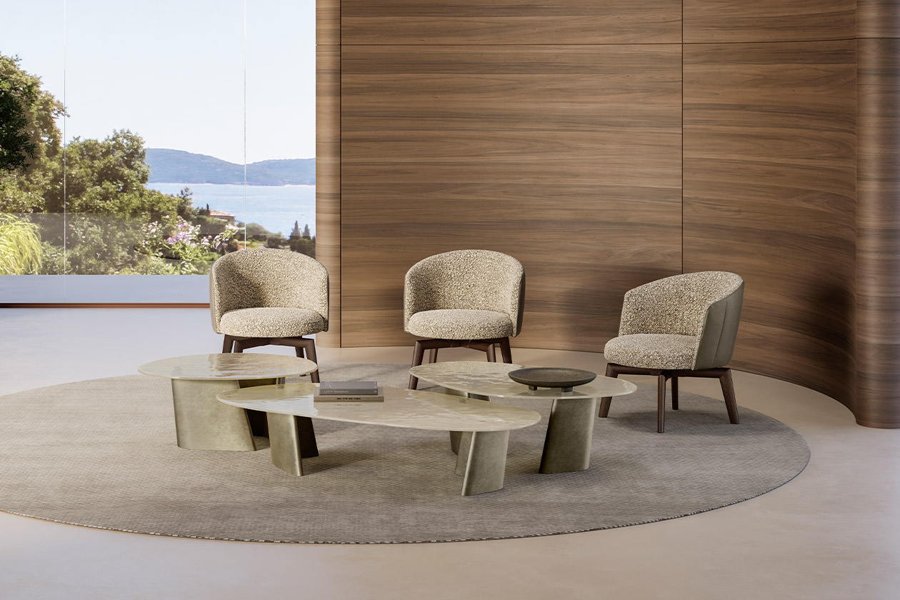 ACHILLE LOW top glass Stone