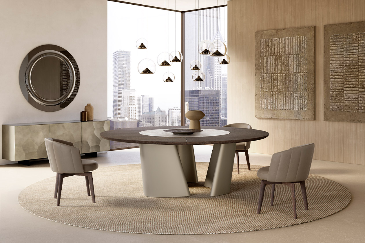 ACHILLE top wood, ceramic