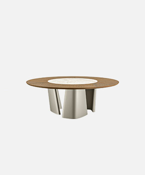 ACHILLE top wood, ceramic