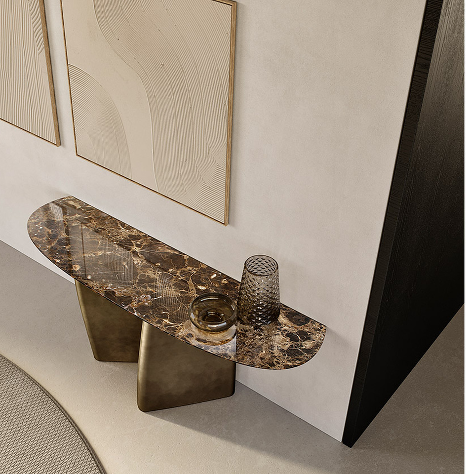 ALBERT CONSOLE marble top