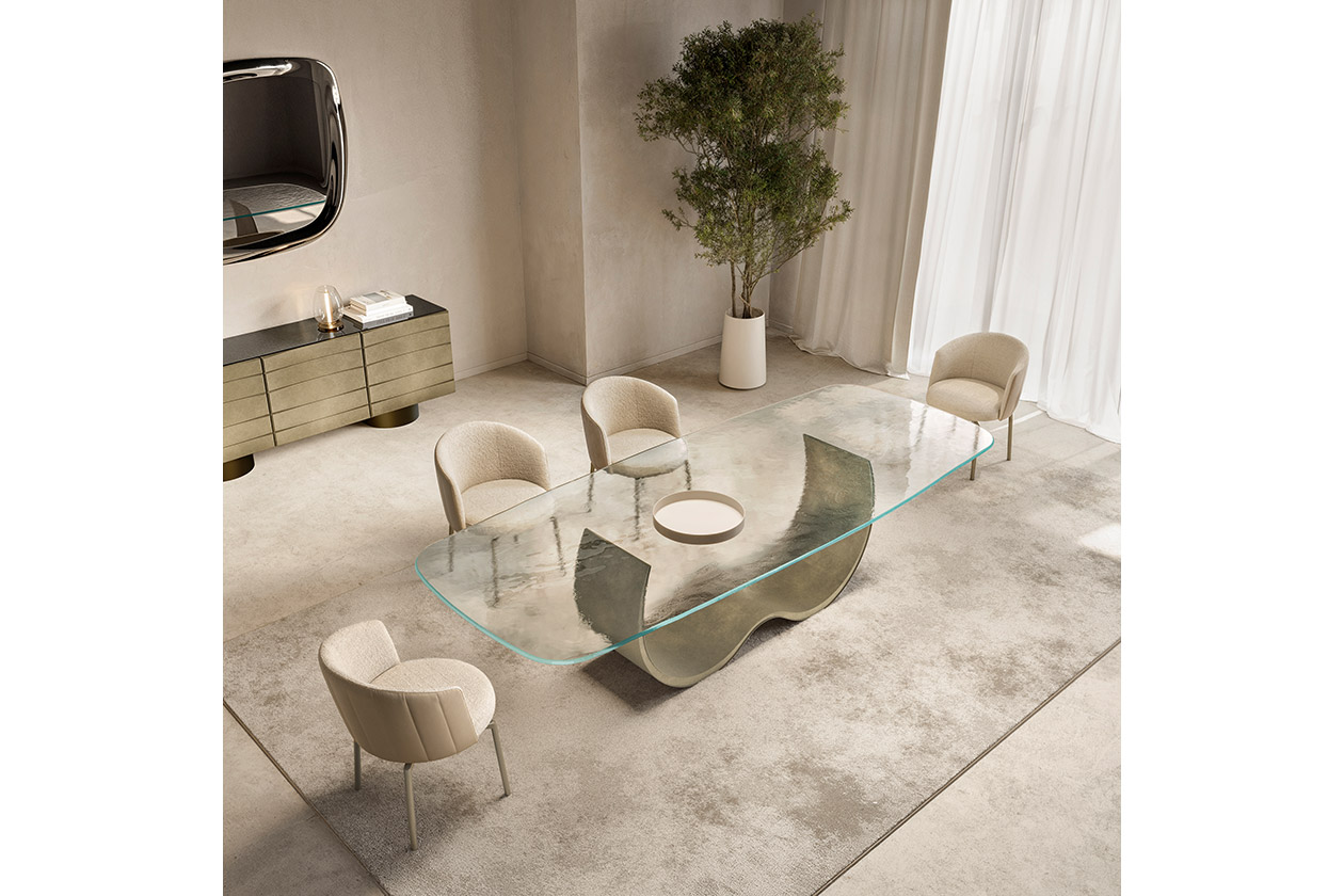 ALISEI glass top