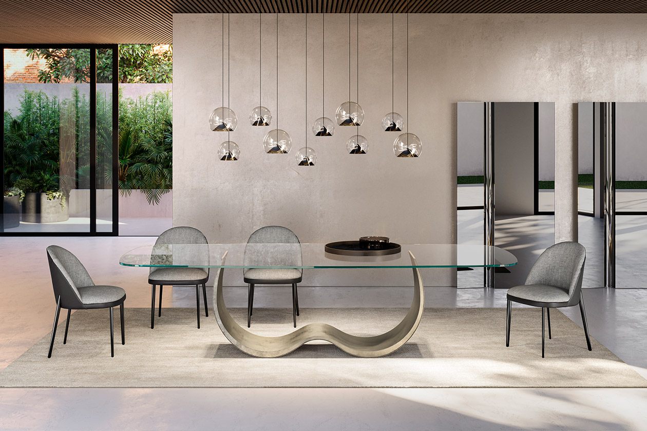ALISEI glass top