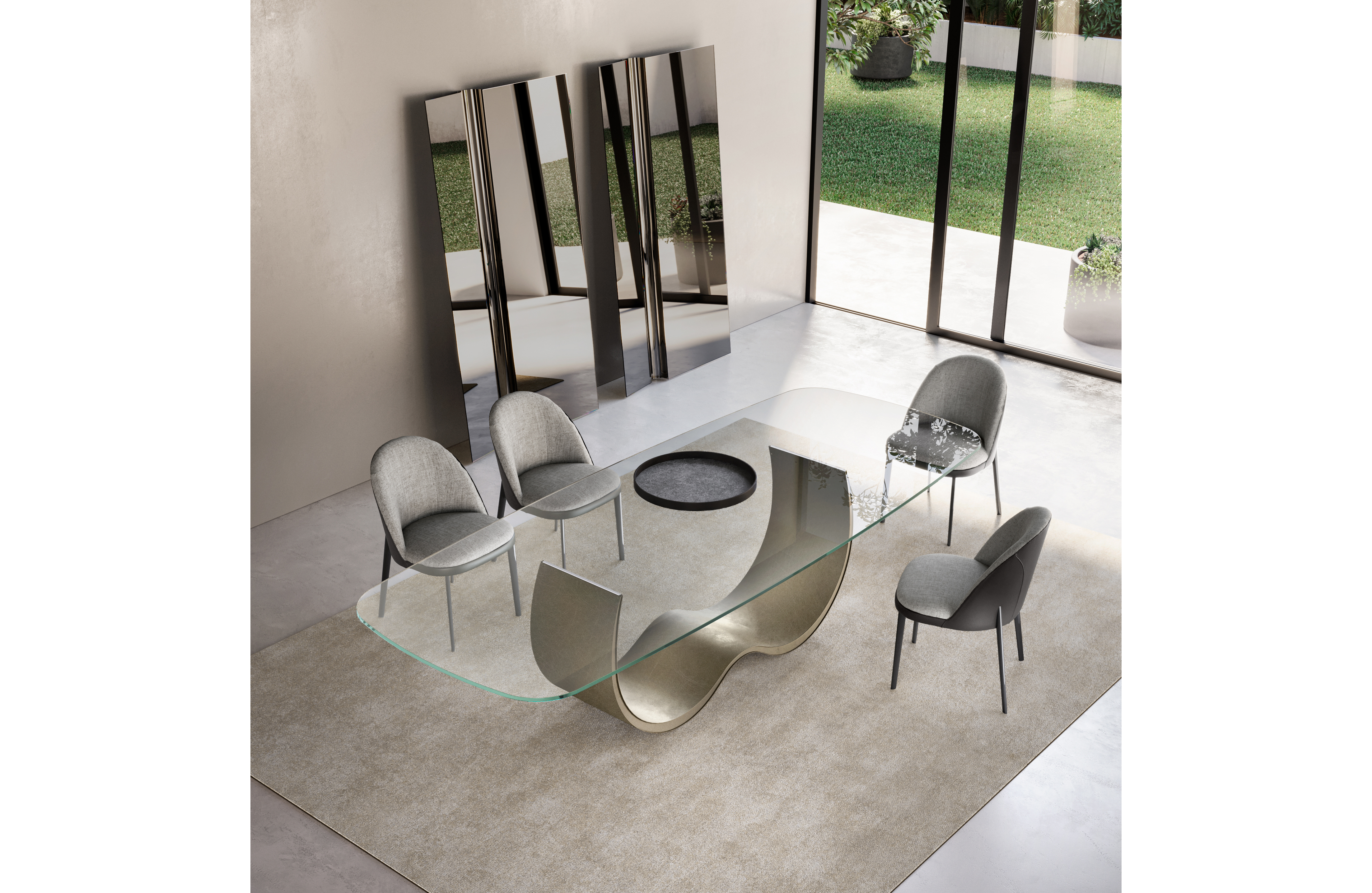 ALISEI glass top