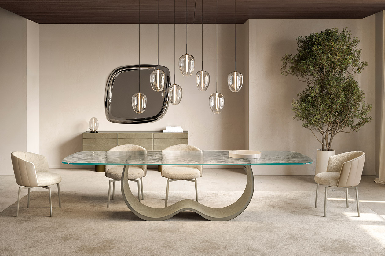 ALISEI glass top