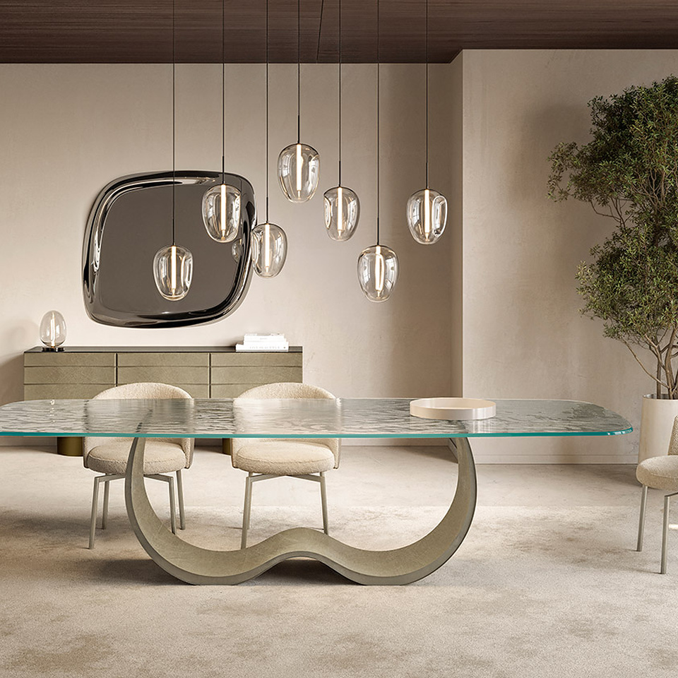 ALISEI glass top