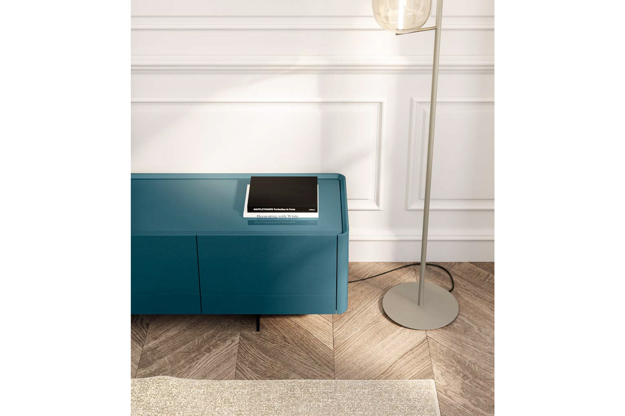 ALMA TV UNIT lacquered, brushed