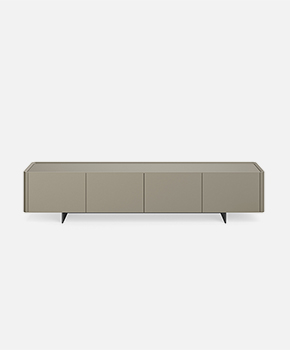 ALMA TV UNIT lacquered, brushed