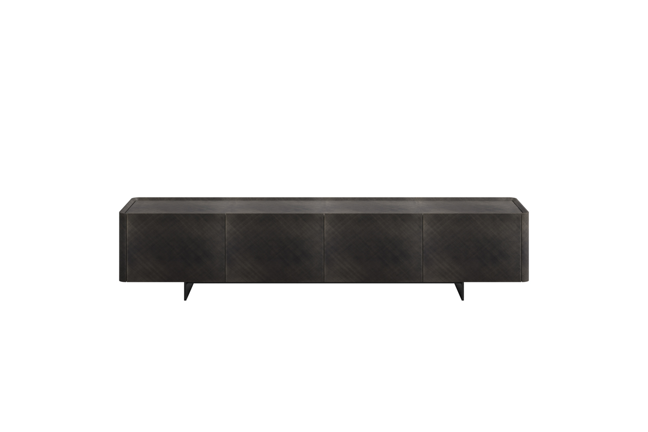 ALMA TV UNIT lacquered, brushed