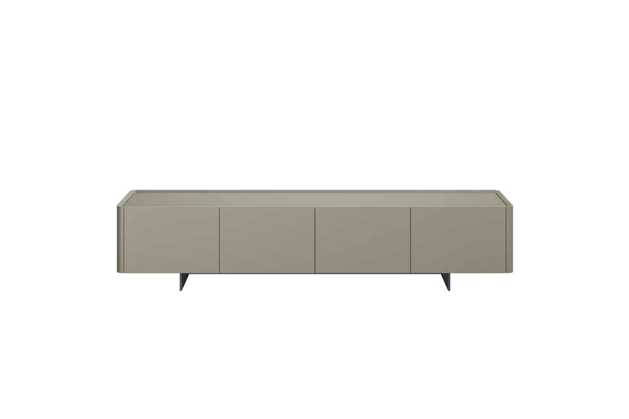 ALMA TV UNIT lacquered, brushed
