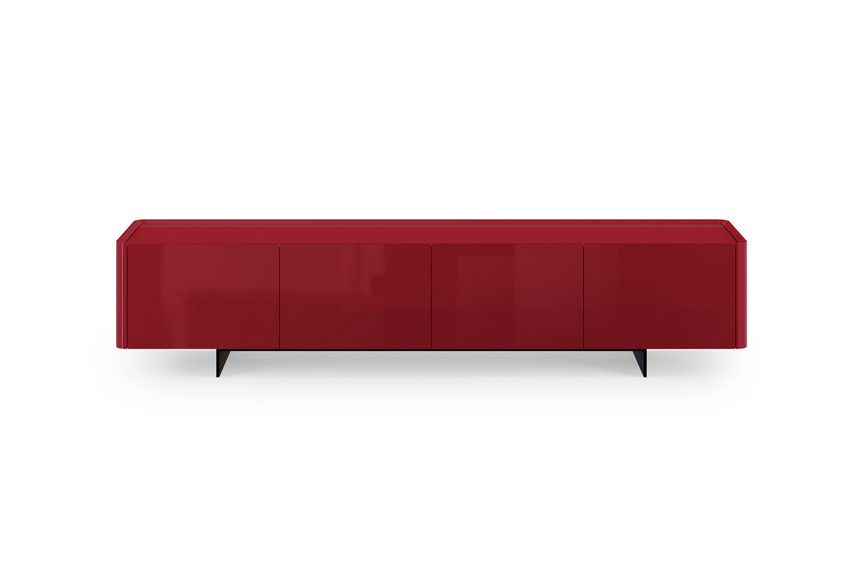 ALMA TV UNIT lacquered, brushed