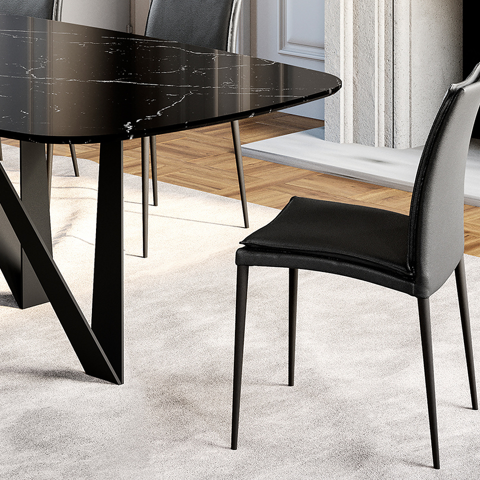 ASIA SOFT 4 metal legs