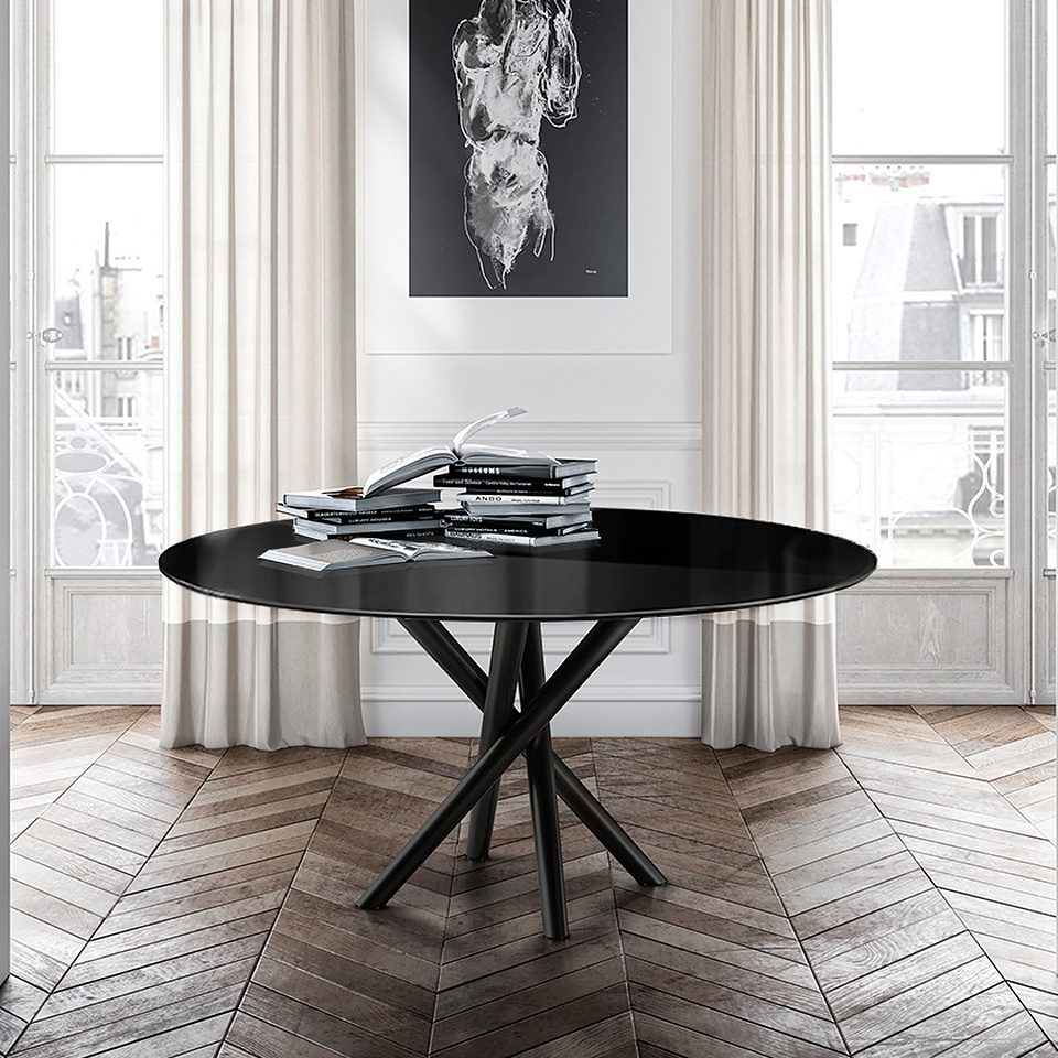 BALY glass top