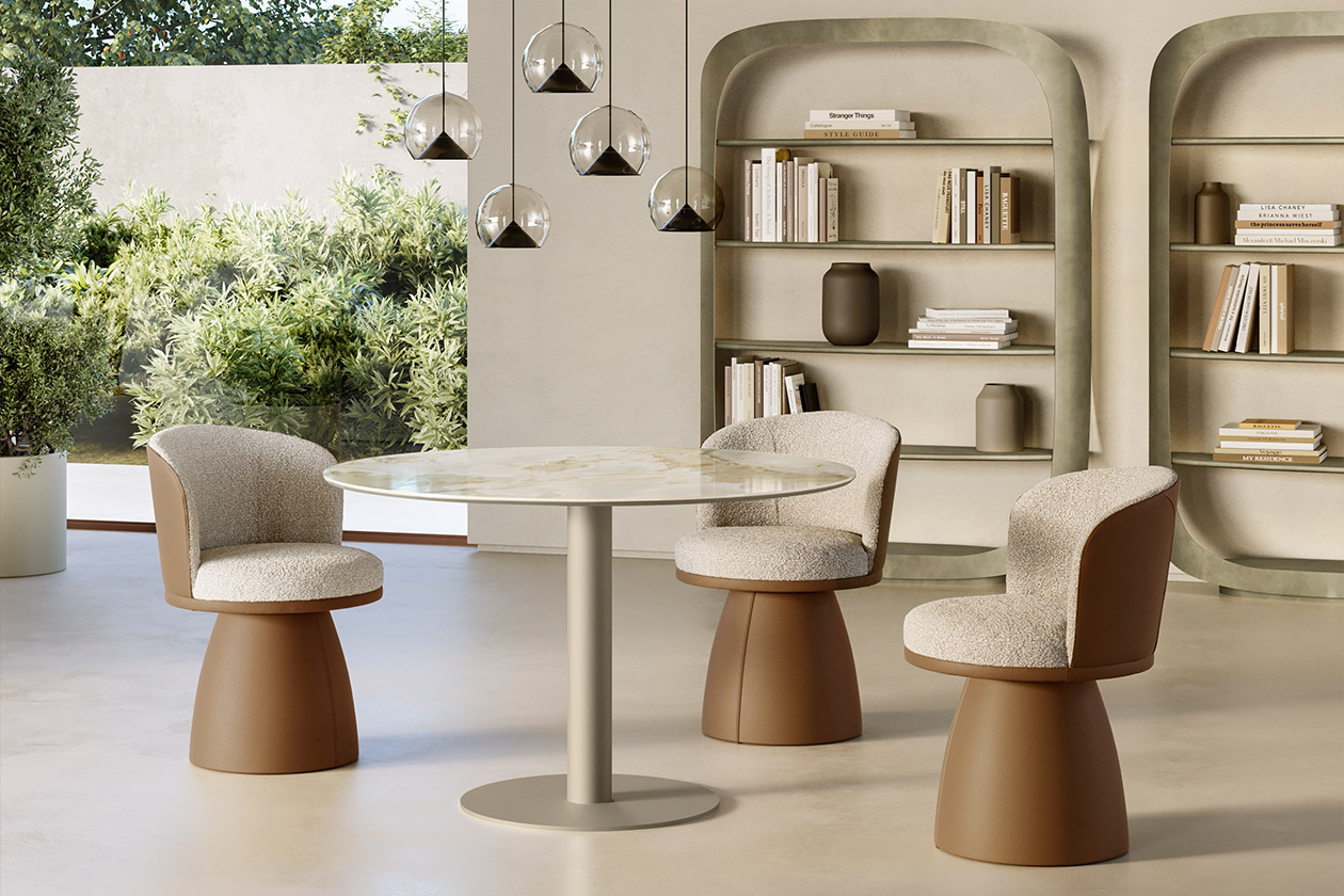 CILINDRO BISTRO ceramic top