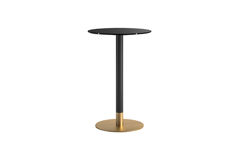 CILINDRO BISTRO glass top