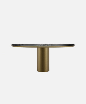 CILINDRO CONSOLE glass top