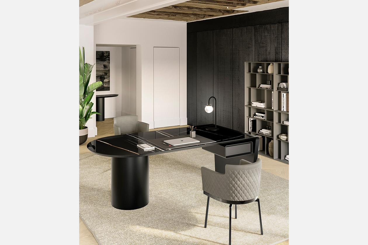 CILINDRO DESK ceramic top