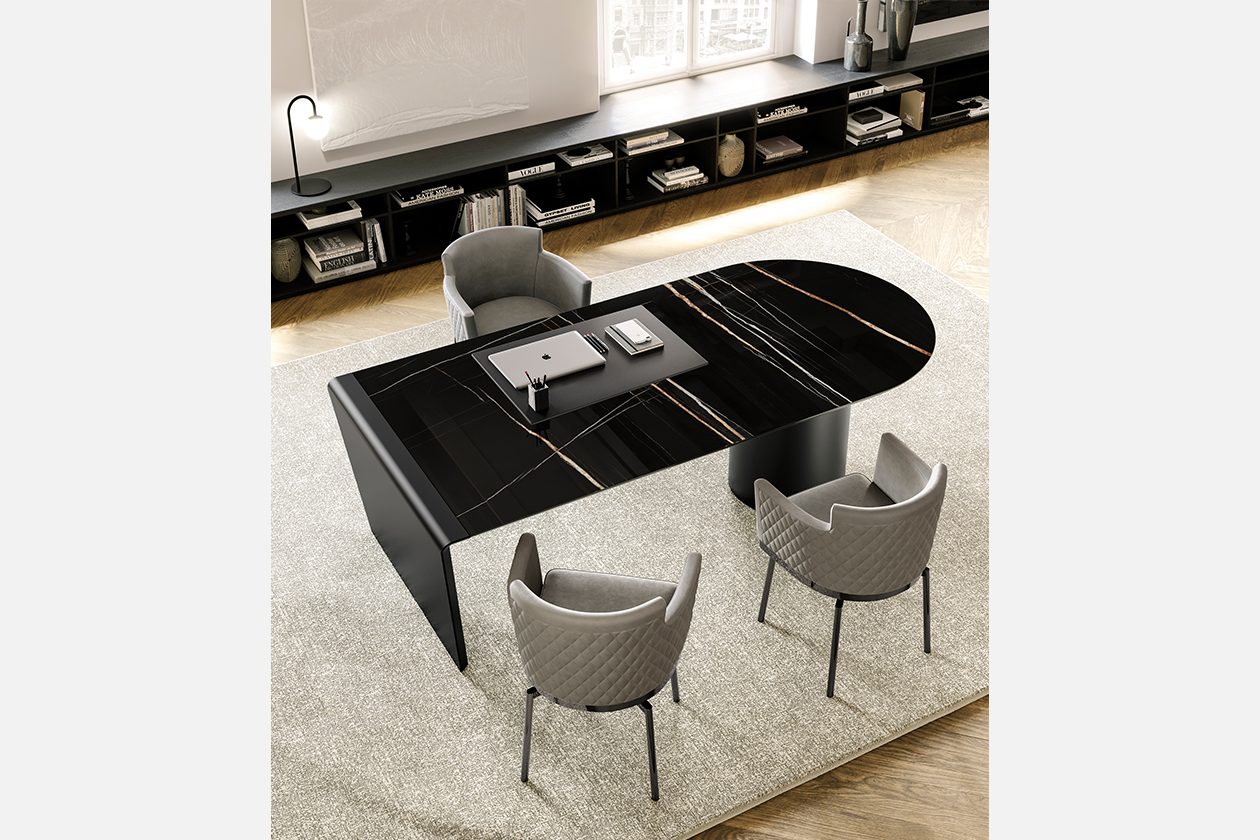 CILINDRO DESK ceramic top