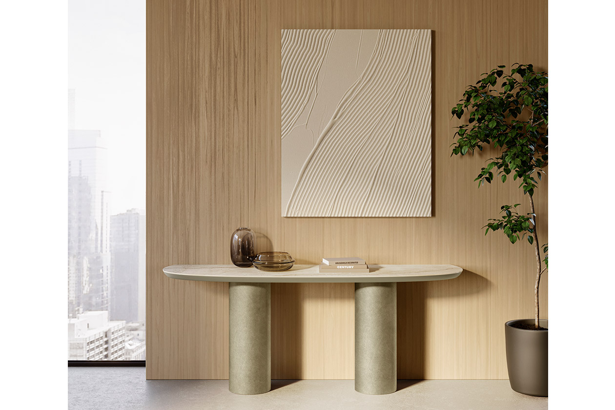 CILINDRO DUO CONSOLE ceramic top Prime