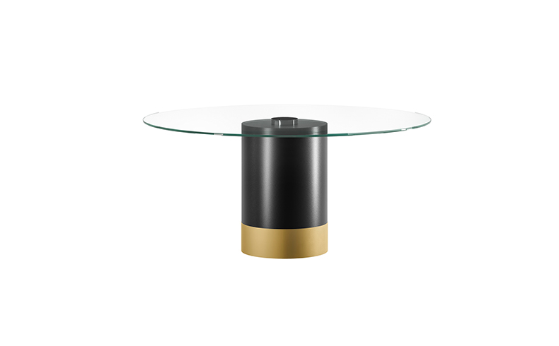 CILINDRO glass top