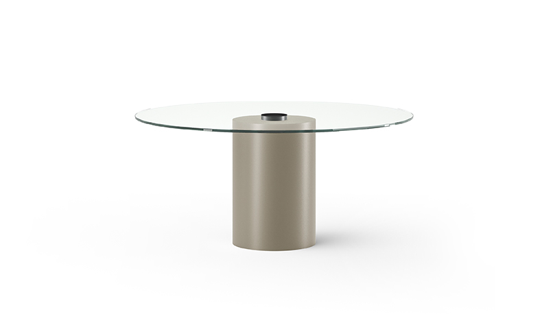 CILINDRO glass top
