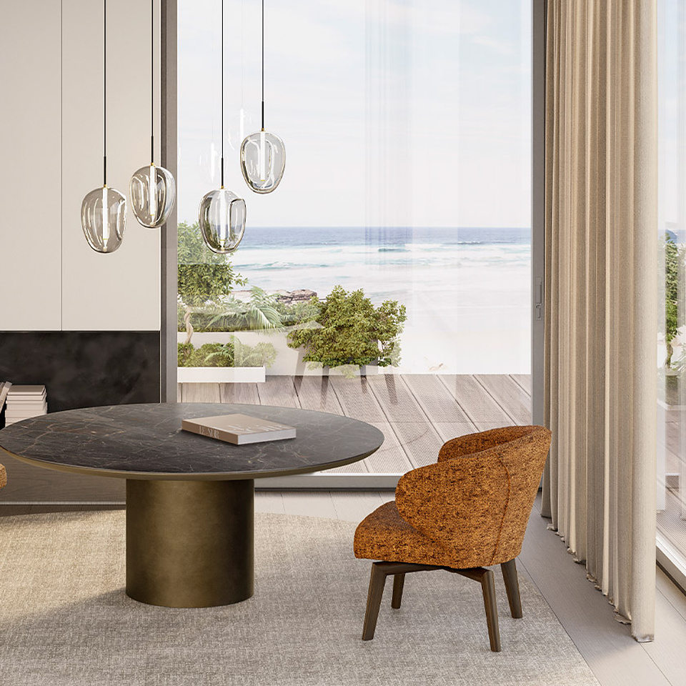 CILINDRO LOUNGE ceramic top Prime