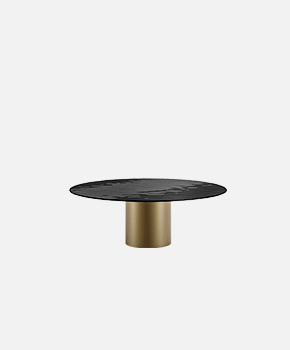 CILINDRO LOUNGE glass top