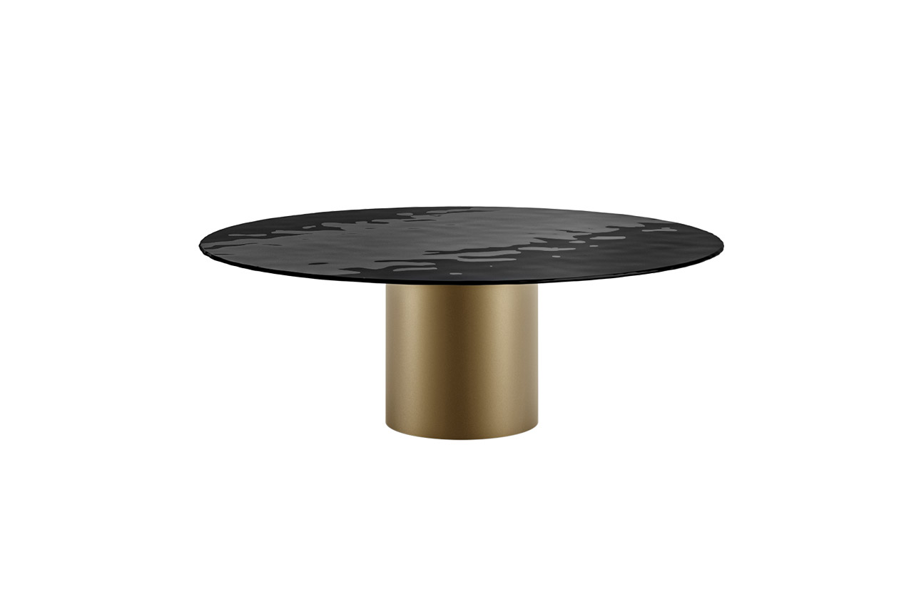 CILINDRO LOUNGE glass top