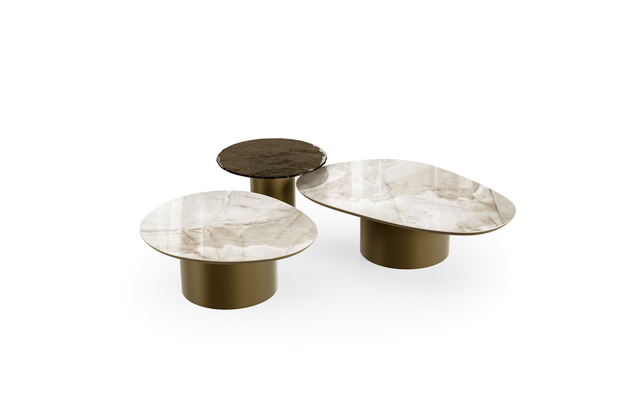 CILINDRO LOW ceramic top Prime Stone