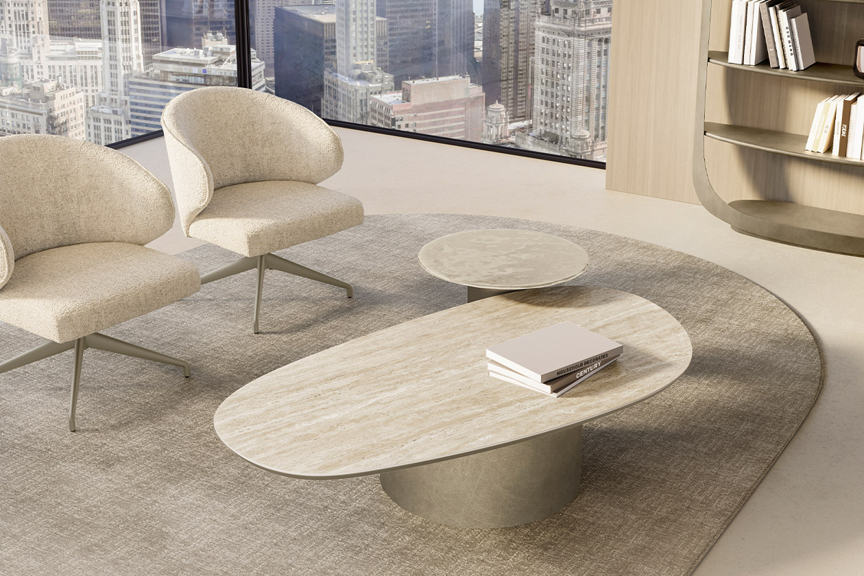 CILINDRO LOW ceramic top Prime Stone
