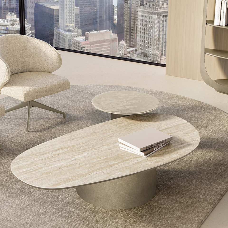 CILINDRO LOW ceramic top Prime Stone