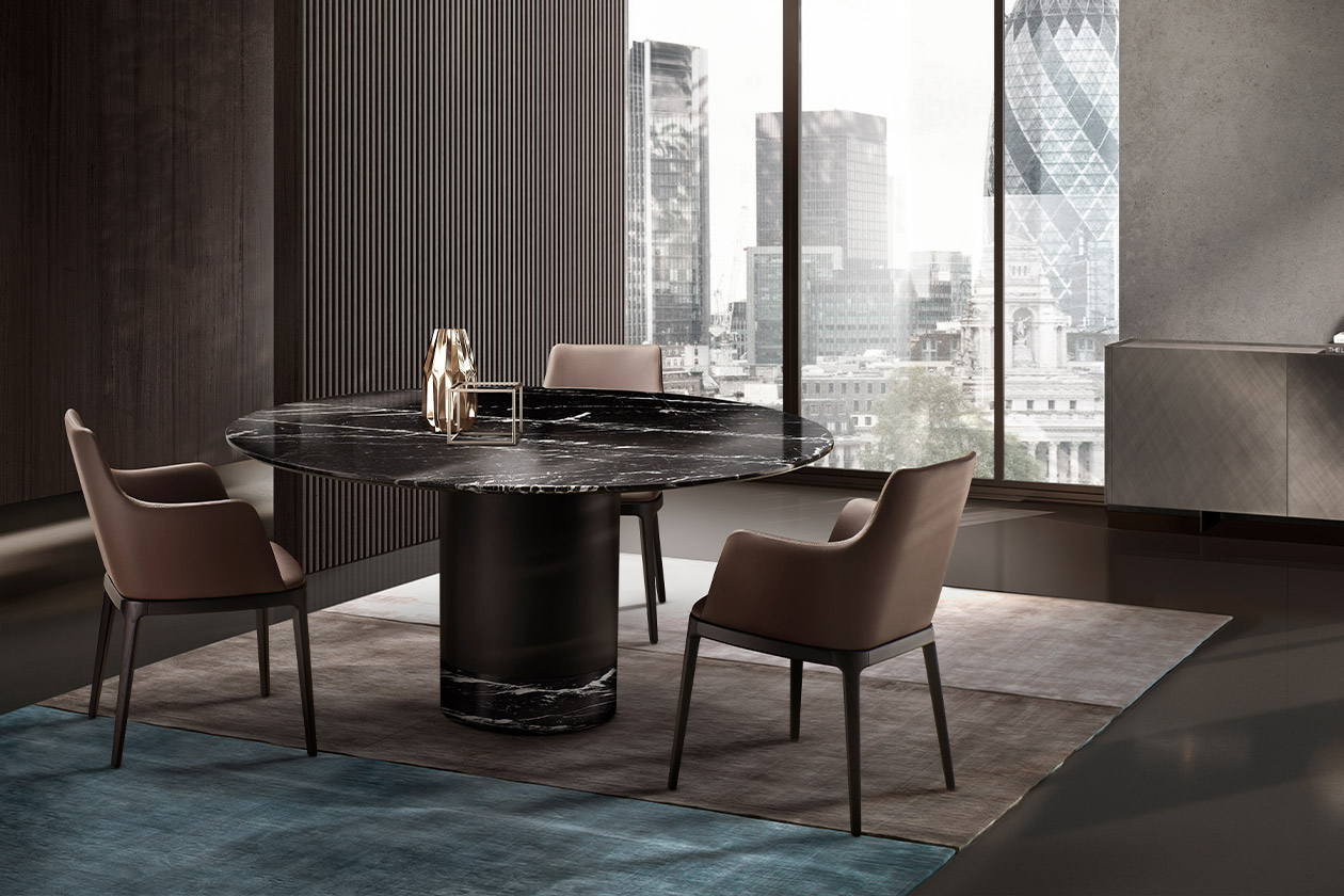 CILINDRO marble top