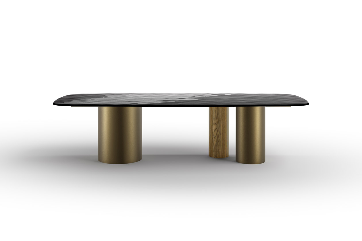 CILINDRO MIX glass top