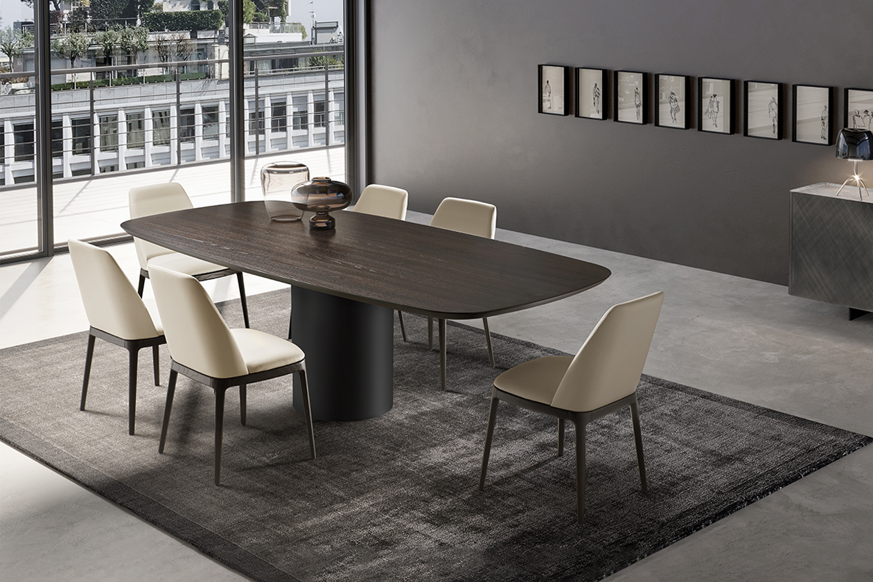 CILINDRO wood top