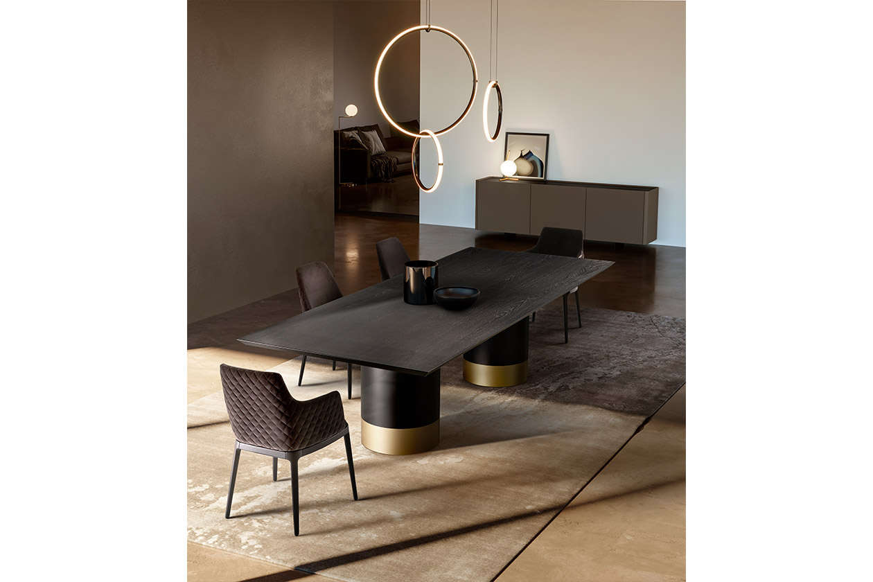 CILINDRO wood top