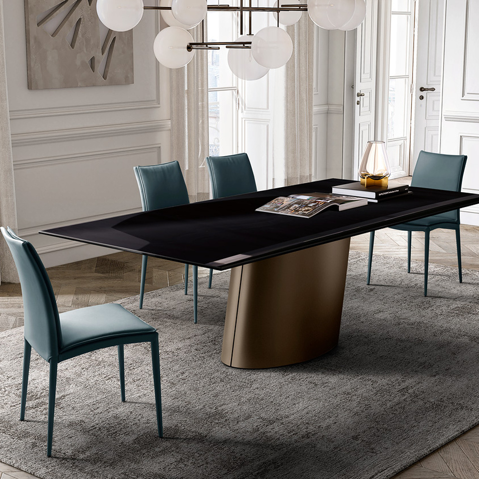DORADO glass top