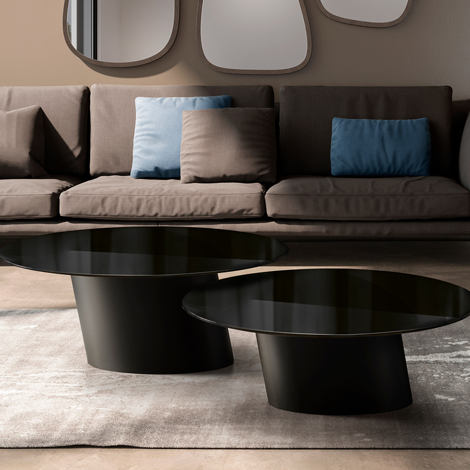 DORADO LOW glass top