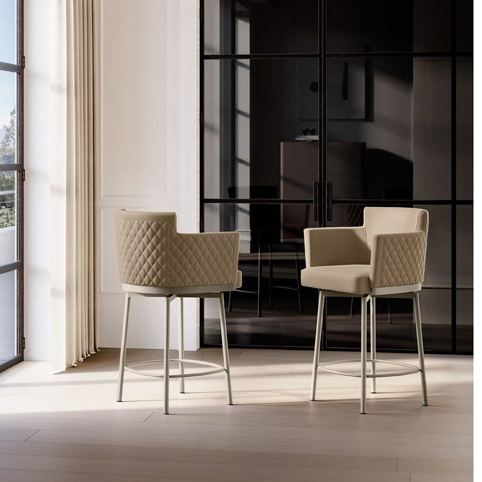 ELY STOOL DIAMOND 4 metal legs