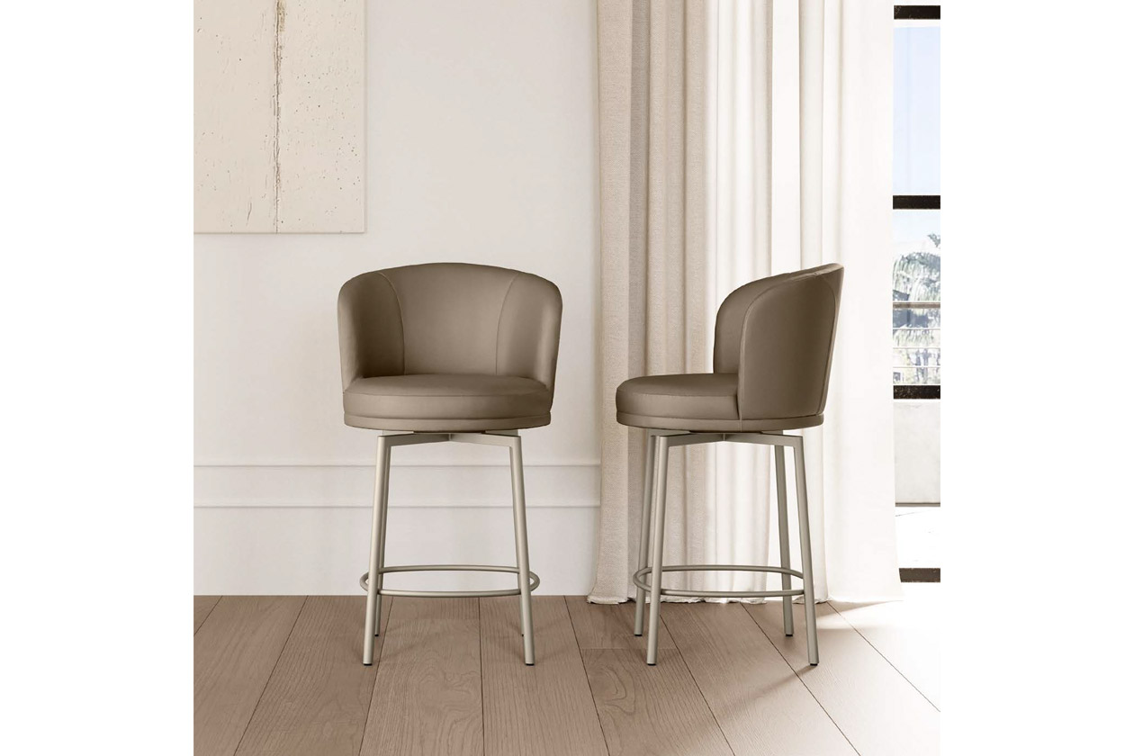 GINGER STOOL 4 metal legs