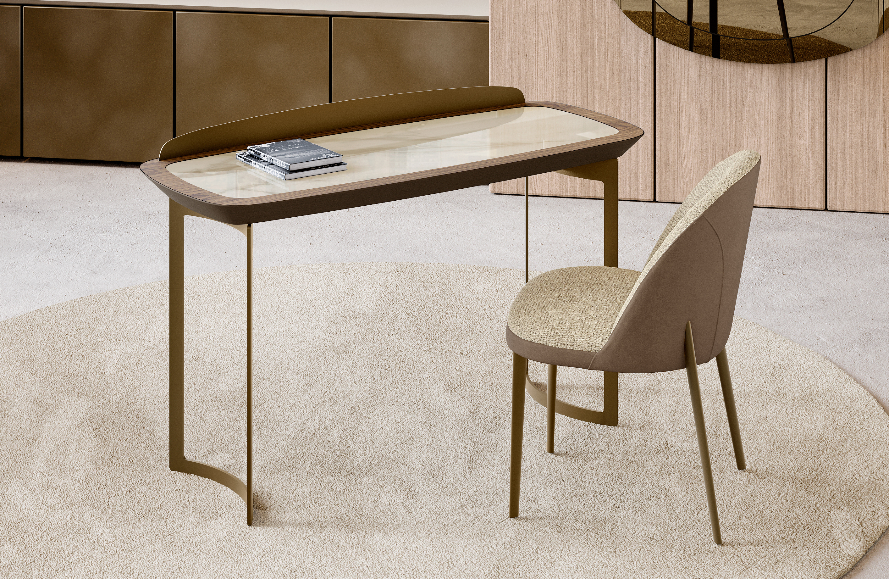 ICON DESK ceramic top