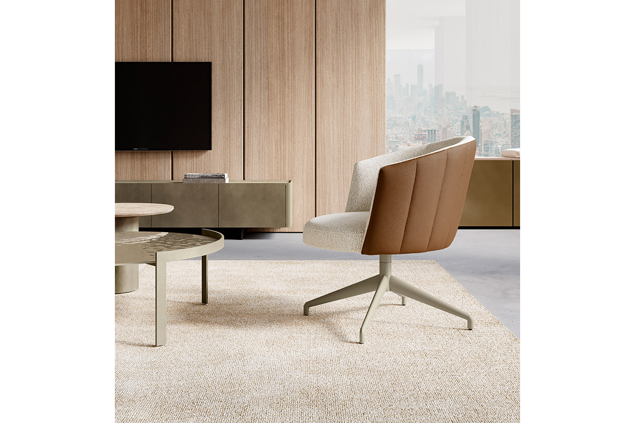 JANE LOUNGE metal base