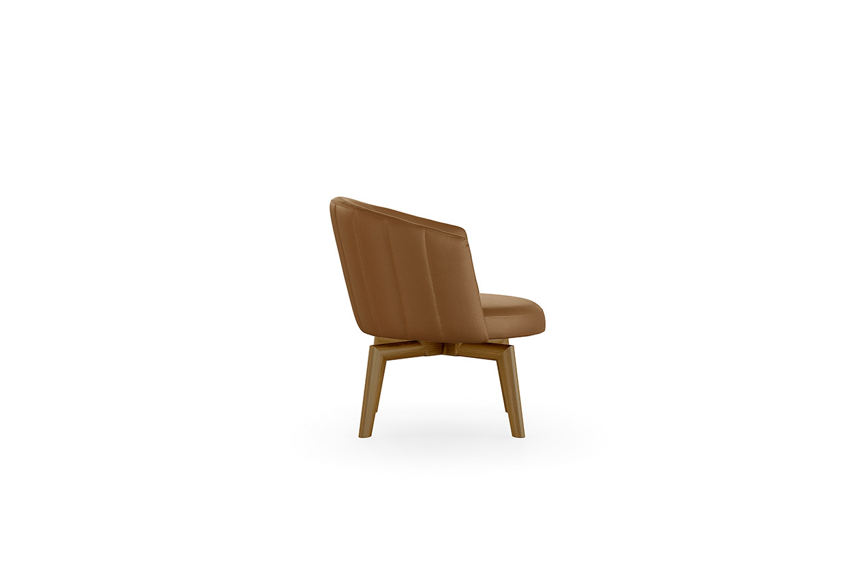 JANE LOUNGE wooden base