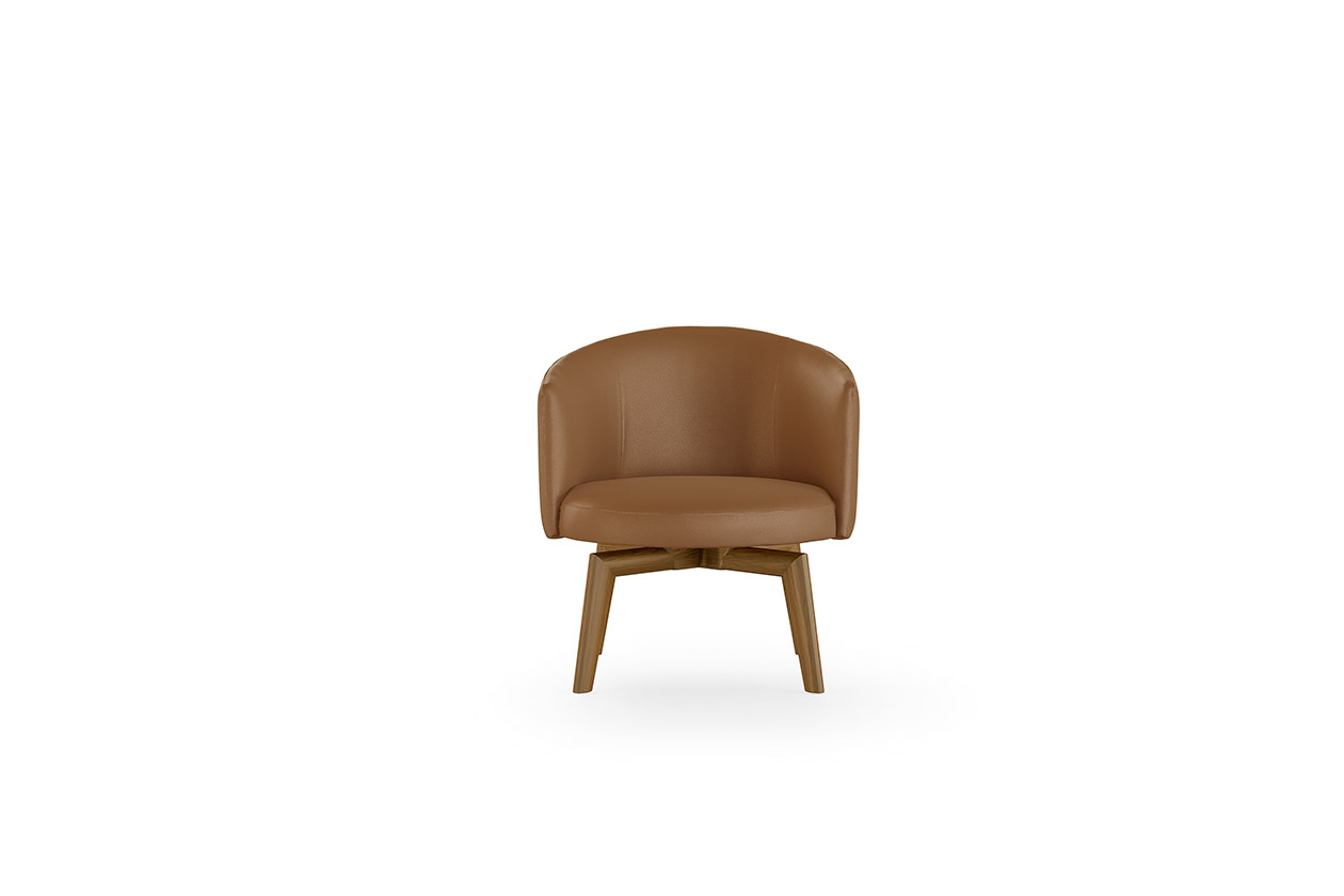 JANE LOUNGE wooden base