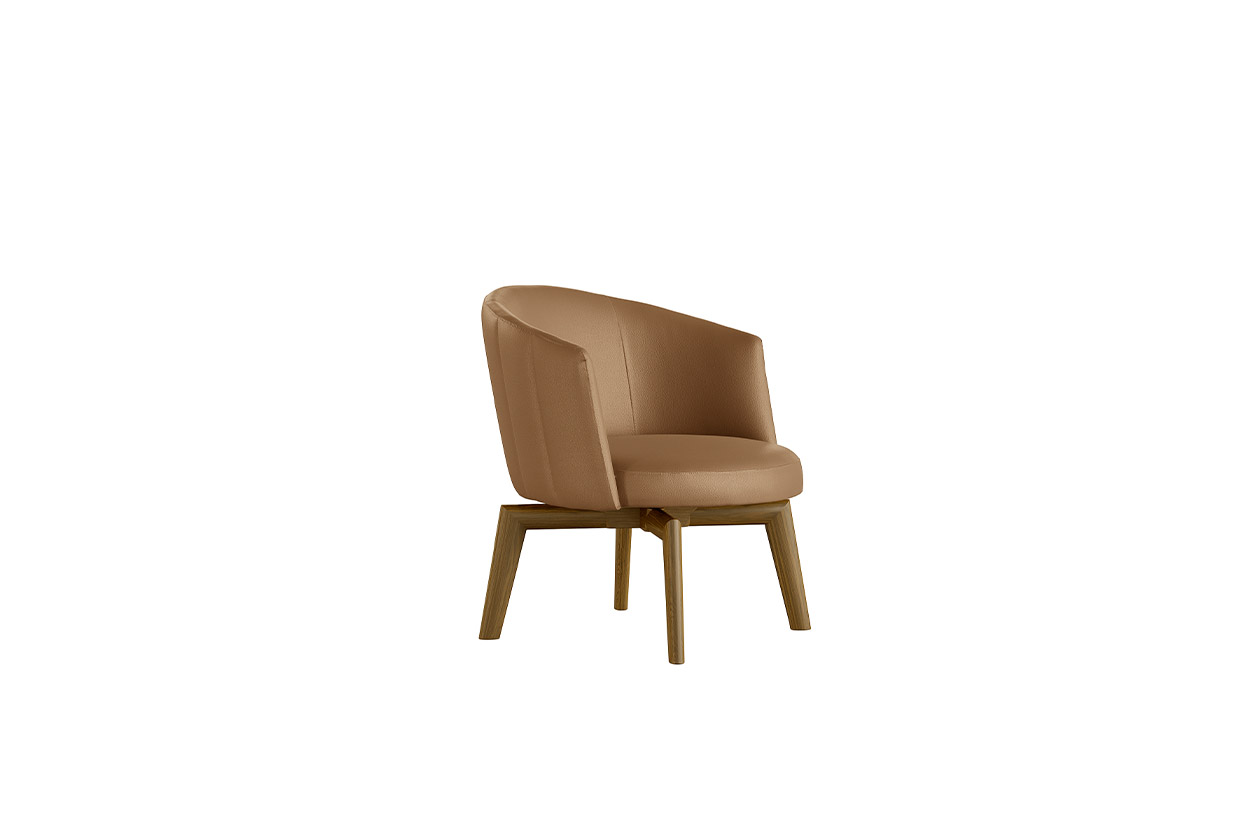 JANE LOUNGE wooden base