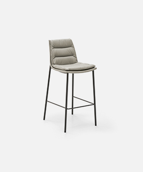 LADY STOOL 4 metal legs
