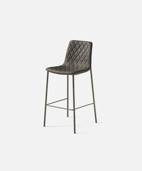 LENNY STOOL 4 metal legs