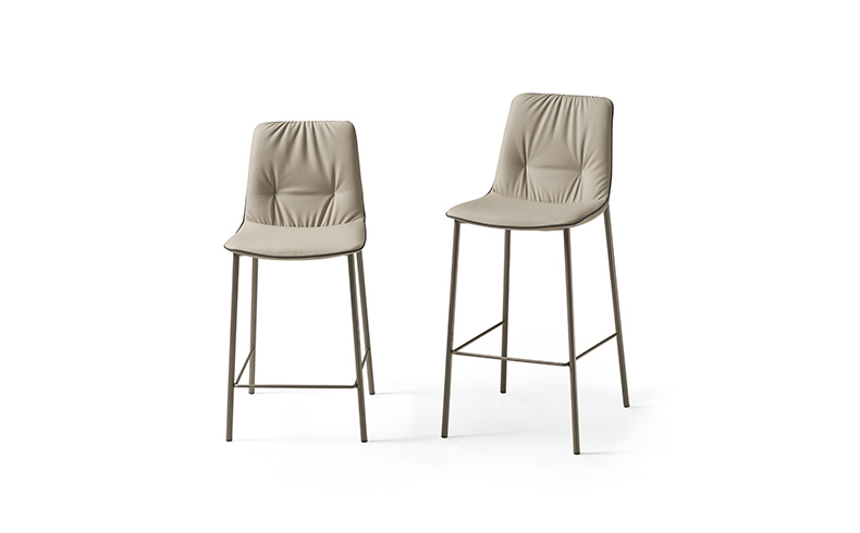 LISA STOOL 4 metal legs