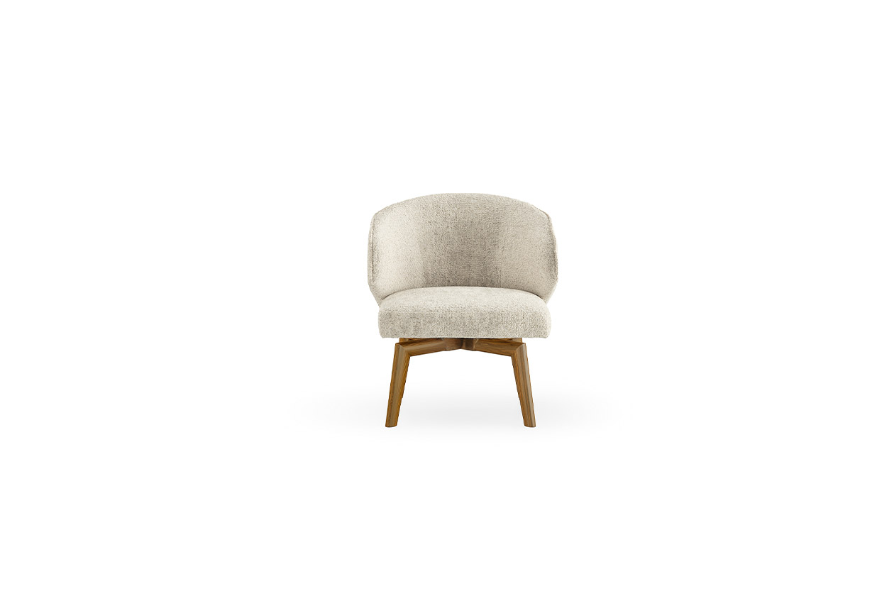 MANTA LOUNGE wooden base